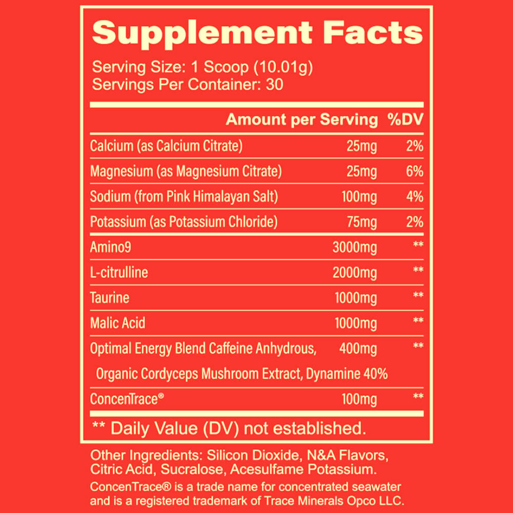 REVVEL Premium Pre-Workout Hydration Blend